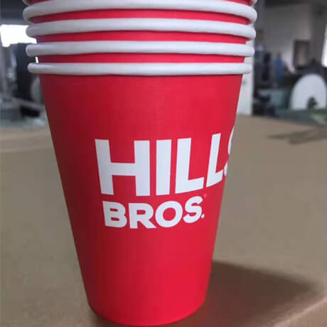 Customized 100% Biodegradable Disposable PLA Coated Coffee Paper Cup