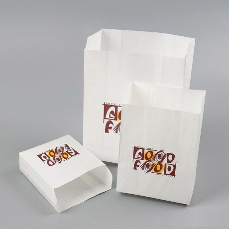 China Factory Wholesale High Quality Logo Printed Greaseproof Custom Popcorn Paper Bag