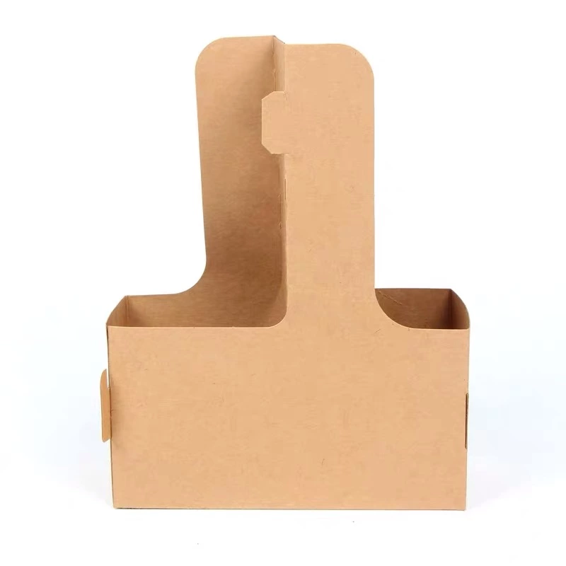 Custom kraft coffee Paper Cup Holder