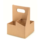 Custom Logo Printed Disposable Take away Paper Coffee Tea Cup Holder