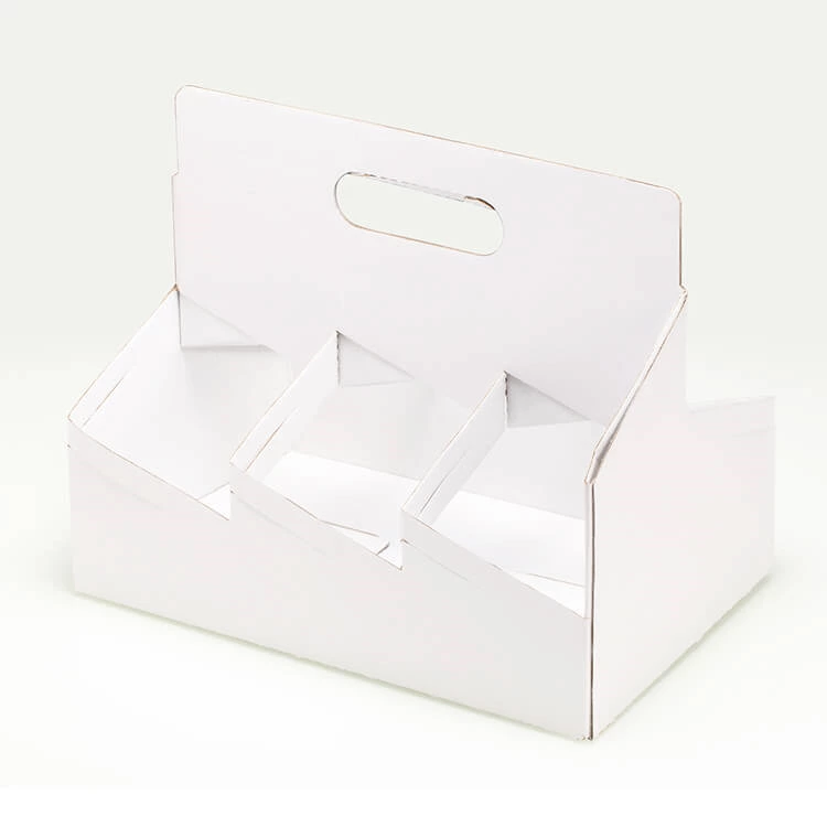 Custom Logo Printed Disposable Take away Paper Coffee Tea Cup Holder