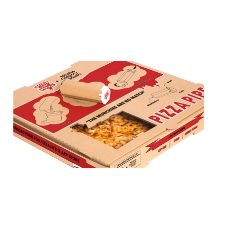 Custom Logo Printing Corrugated Carton Pizza Packing Box