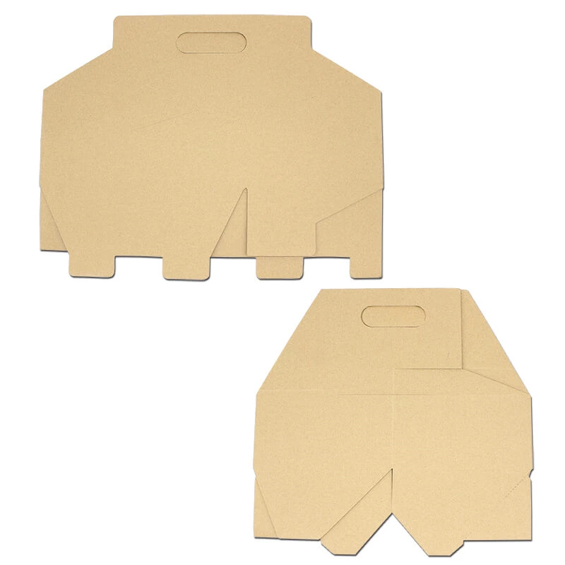 Customized Disposable Cardboard Cup Holders,Coffee Paper Cup Holder With Handle,Paper Cup Holder