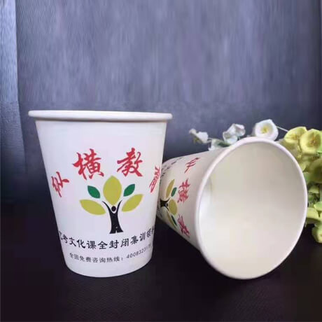 Customized Eco Blank Disposable Cold Drink Lid Paper Cup For Hot Drink