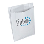 Food Grade Custom Logo Print Hamburger Burger Packaging Kraft Paper Bags For Sale