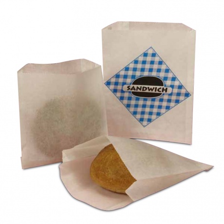 Food Grade Greaseproof Paper Bag With Customized Printing For French Fries