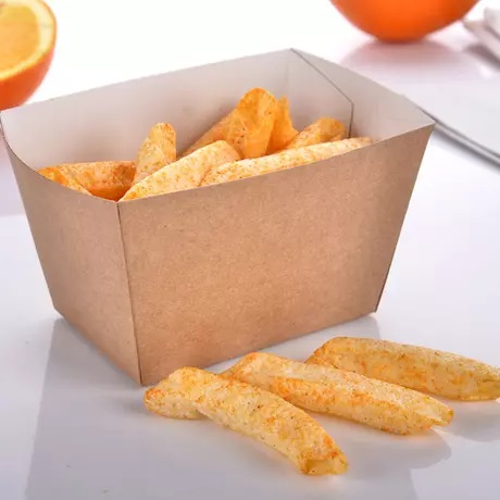 Customized Disposable Paper French Fry Cup Container