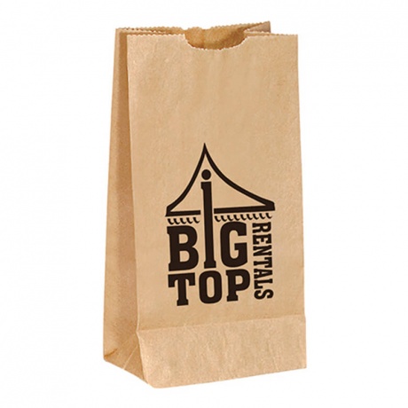 Customized French Toast China Manufacturer Greaseproof Colorful Printing Take Away Kraft Paper Bag