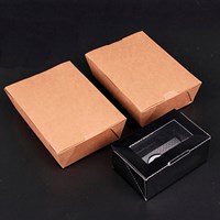 Disposable Take Out Salad Box,Food Packaging Cardboard Boxes With Window,Take Away Container