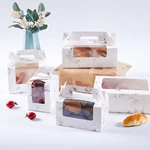 Customized Disposable Kraft Paper Lunch Box