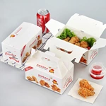 Customized Fast Food Packaging Take Out Disposable Box