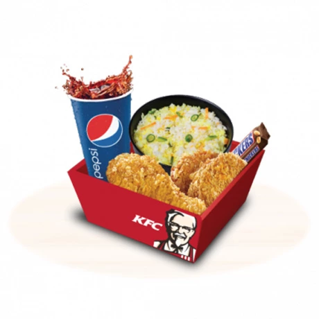 Customized Fast Food Packaging Chicken Paper Box