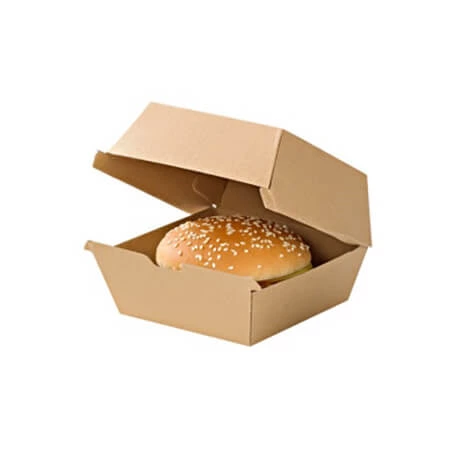 Customized Food Use Disposable Hamburger Paper Box Packing Burger Box