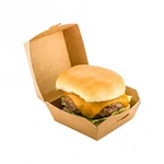 Customized Food Use Disposable Hamburger Paper Box Packing Burger Box