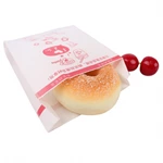 Custom Bottom Greaseproof Food Grade French Fries Packaging Paper Bags For Fast Restaurant