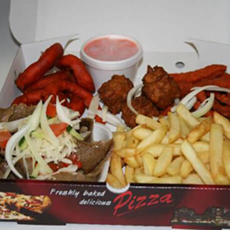 Custom Logo Printing Paper Packaging Food Take Out Box