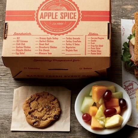 Custom Logo Printing Paper Packaging Food Take Out Box