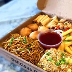 Custom Logo Printing Paper Packaging Food Take Out Box