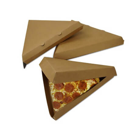 Custom Pizza Slice Boxes Wholesale Food Grade Container