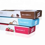 Custom Design Color Printed Flat Pack Diecut Ice Cream Packaging Box