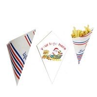 Customized Disposable French Fries Paper Packaging Box French Fries Paper Container