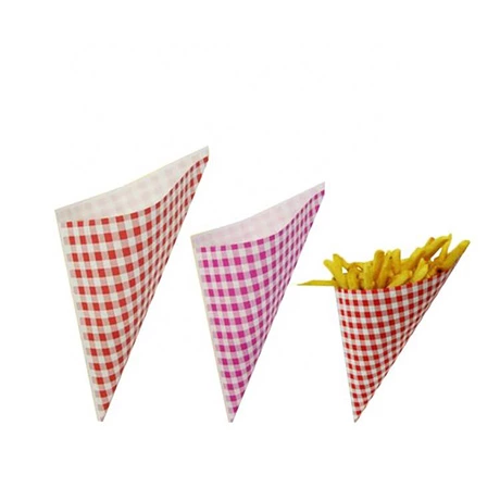 Customized Disposable French Fries Paper Packaging Box French Fries Paper Container