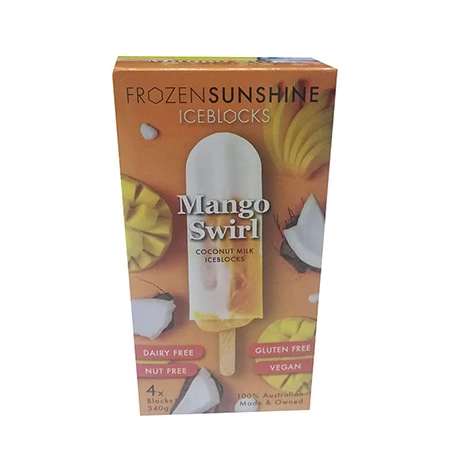 Customized Cardboard Paper Packaging Ice Cream Box For Ice Cream