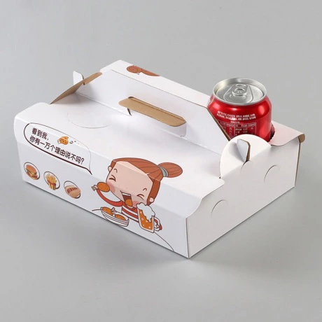 Customized Fast Food Packaging Take Out Disposable Box