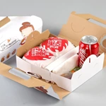 Customized Fast Food Packaging Take Out Disposable Box