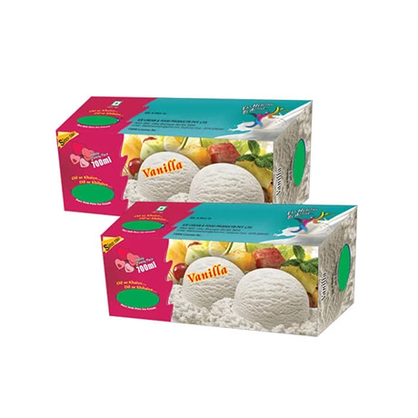 Customized Cardboard Paper Gift Packaging Ice Cream Box For Ice Cream