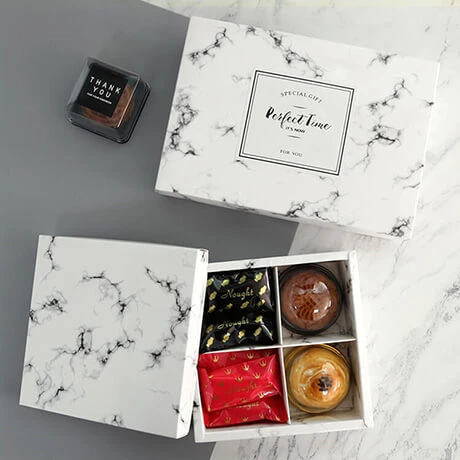 Customized New Design Food Packaging Box For Cake Chocolate Luxury Cookies Box Packaging