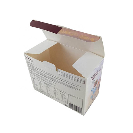 Customized Retail Ice Cream Family Size Packaging Paper Card Box For Supermarket Selling