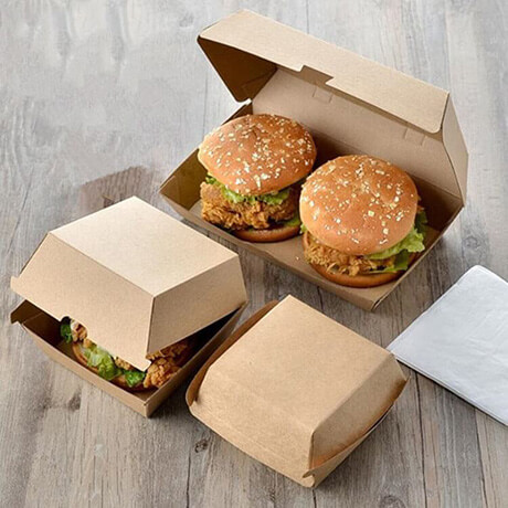Custom Logo Take Away Burger Box