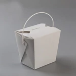 Customized Chinese Take Out Box With Handle