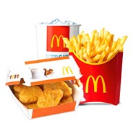 Customized Disposable Fried Chicken Hamburger Fastfood Packaging Boxes
