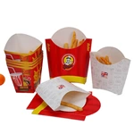 Wholesale Durable Custom Fast Food French Fries Packaging Box
