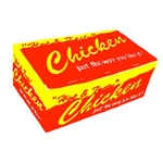 Take Away Disposable Grade Custom Made Food Packing Paper Fried Chicken Box