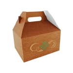 Customized Kraft Paper Takeaway Packaging Food Container