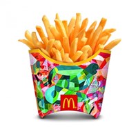 Customized Oem French Fry Container Biodegradable Sanck Food Packaging