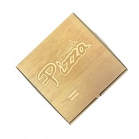 Customized Printed Brown Kraft Paper Pizza Box
