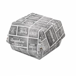 Printing Customized Disposable Paper Fast Food Packaging Burger Box