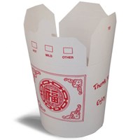 Customized Take Out paper Chinese Noodle Bowl