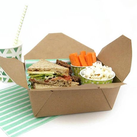 Wholesale Custom Design Triangle Paper Sandwich Packaging Box With Window