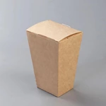 Customized Chicken Box Kraft Hamburger Box Take Away Fast Food Box