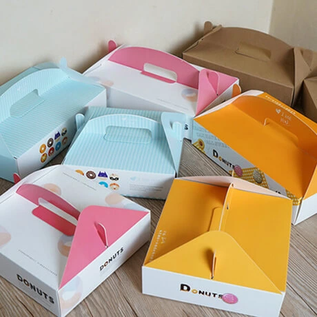 Custom Food Grade Paper Fast Food Packaging Roast Fried Chicken Take Out Boxes