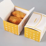 Custom Food Grade Paper Fast Food Packaging Roast Fried Chicken Take Out Boxes