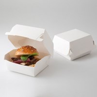 Custom Size Food Packaging Burger Box For Fast Food