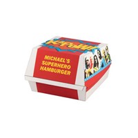 Customized Printing Packing Burger Box