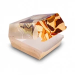 Customized Food Grade Paper Hamburger French Fries Packaging Box