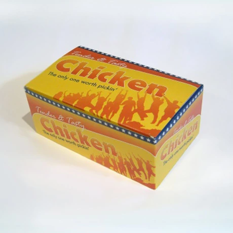 Customized Paper Fried Chicken Box Fast Food And Fried Chicken Take Out Box